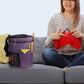 Portable Knitting Crochet Storage Bag with Shoulder Strap
