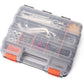 34 Grid Double Sided Tool Organizer Box for Screws Nuts and Small Parts