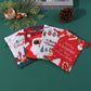 5Pcs 40x30CM Christmas Drawstring Bags Extra Large Christmas Sack Holiday Wrapping Sacks