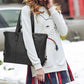 PU Leather Women's Tote Handbag for Work and Travel