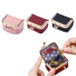 Mini Leather Jewelry Box Coin Purse Jewelry Case With Kiss Lock