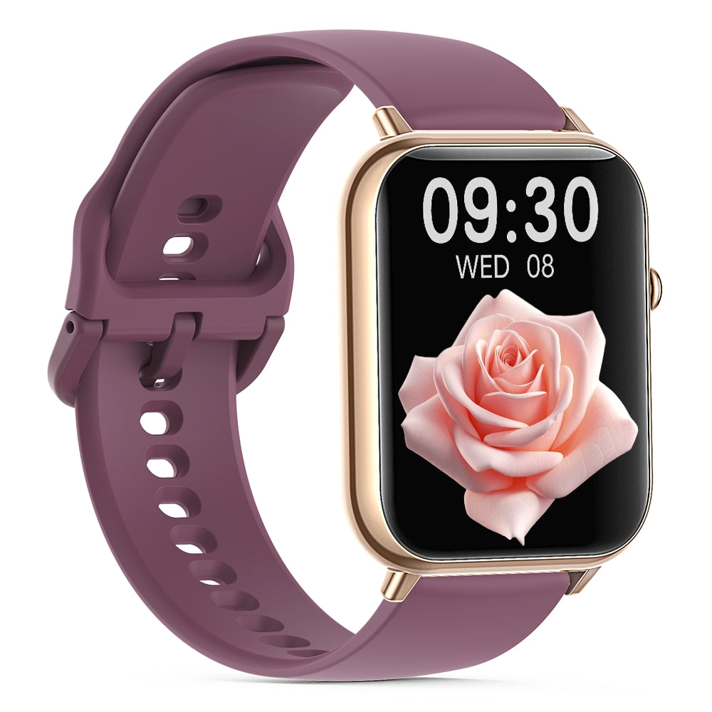 Smartwatch with Bluetooth Calling 2.1 Inch Display 104 Sports Modes Health Monitoring IP68 Waterproof