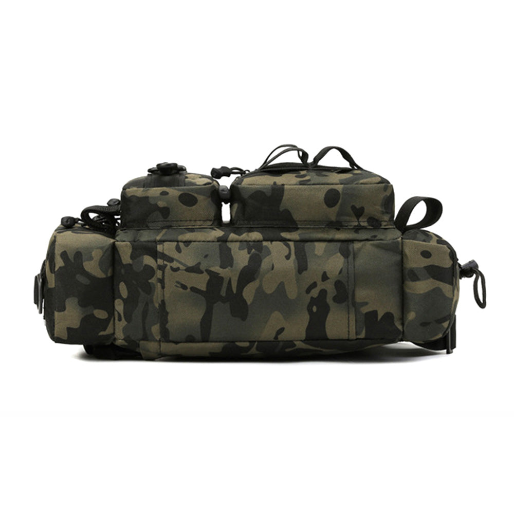 Fishing Tackle Bag Single Shoulder Crossbody Tactical Waist Pack Fish Lures Bag