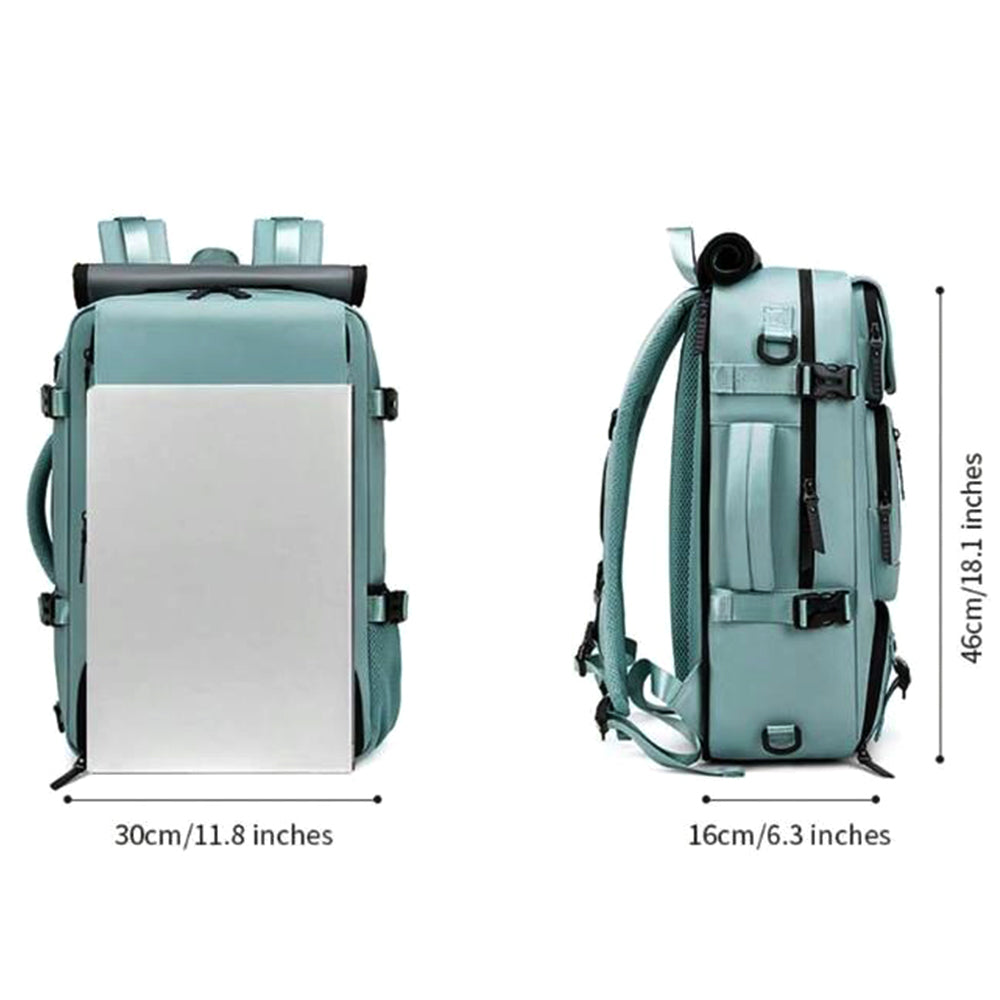 Travel Carry-On Convertible Backpack with Shoe Compartment