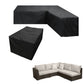 Waterproof L-Shape Outdoor Furniture Cover Waterproof Outdoor Sectional Cover