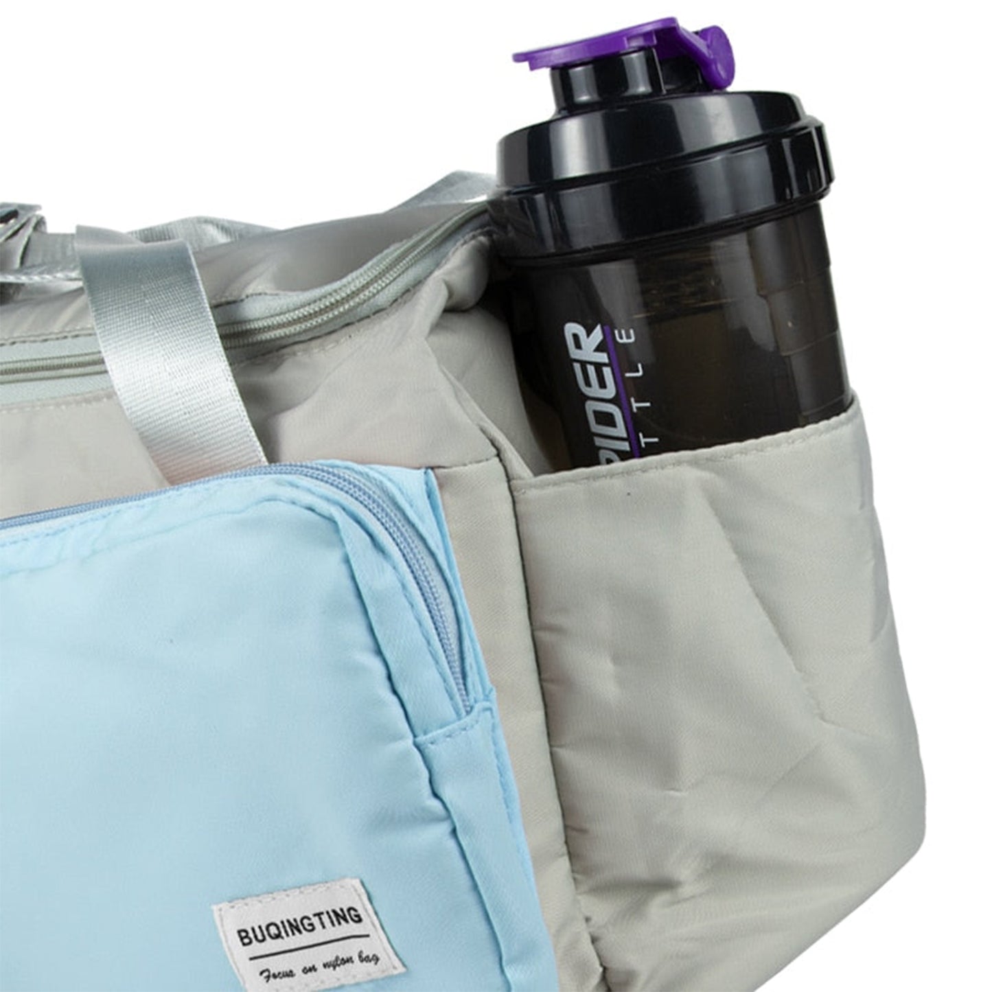 Sports Fitness Gym Bag with Shoes Compartment Duffle Bags