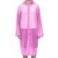 EVA Reusable Unisex Waterproof Hooded Raincoat