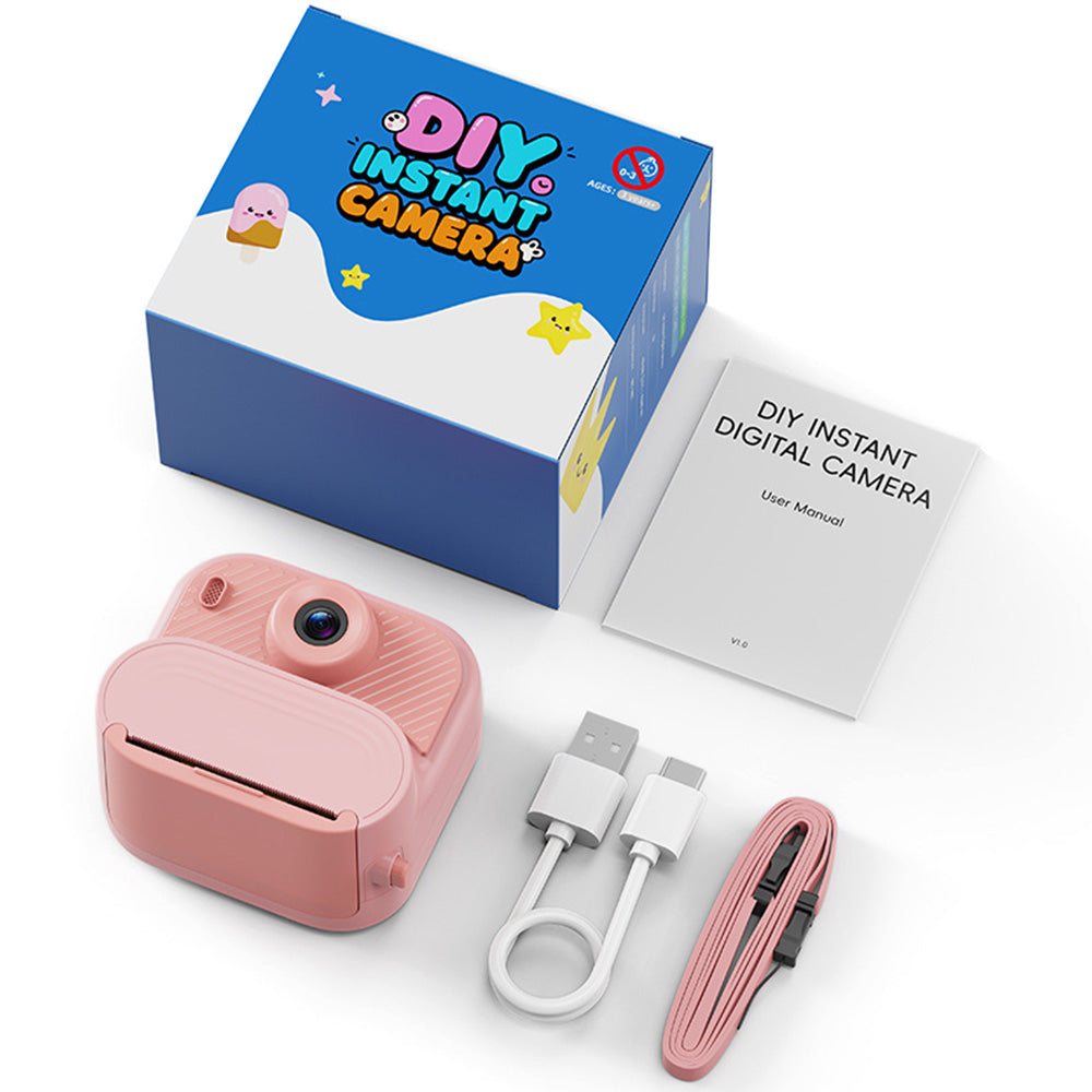 DIY Instant Print Camera with 48MP Photo Printer