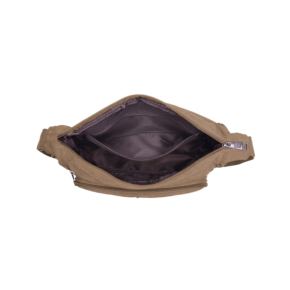 2Pcs Men's Canvas Shoulder Messenger Bag Crossbody