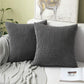 2Pcs Corduroy Lounge Cushion Cover