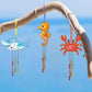 3D Rotating Marine Animals Wind Chime Kit for Kids Make Your Own Wind Chime Wooden Arts