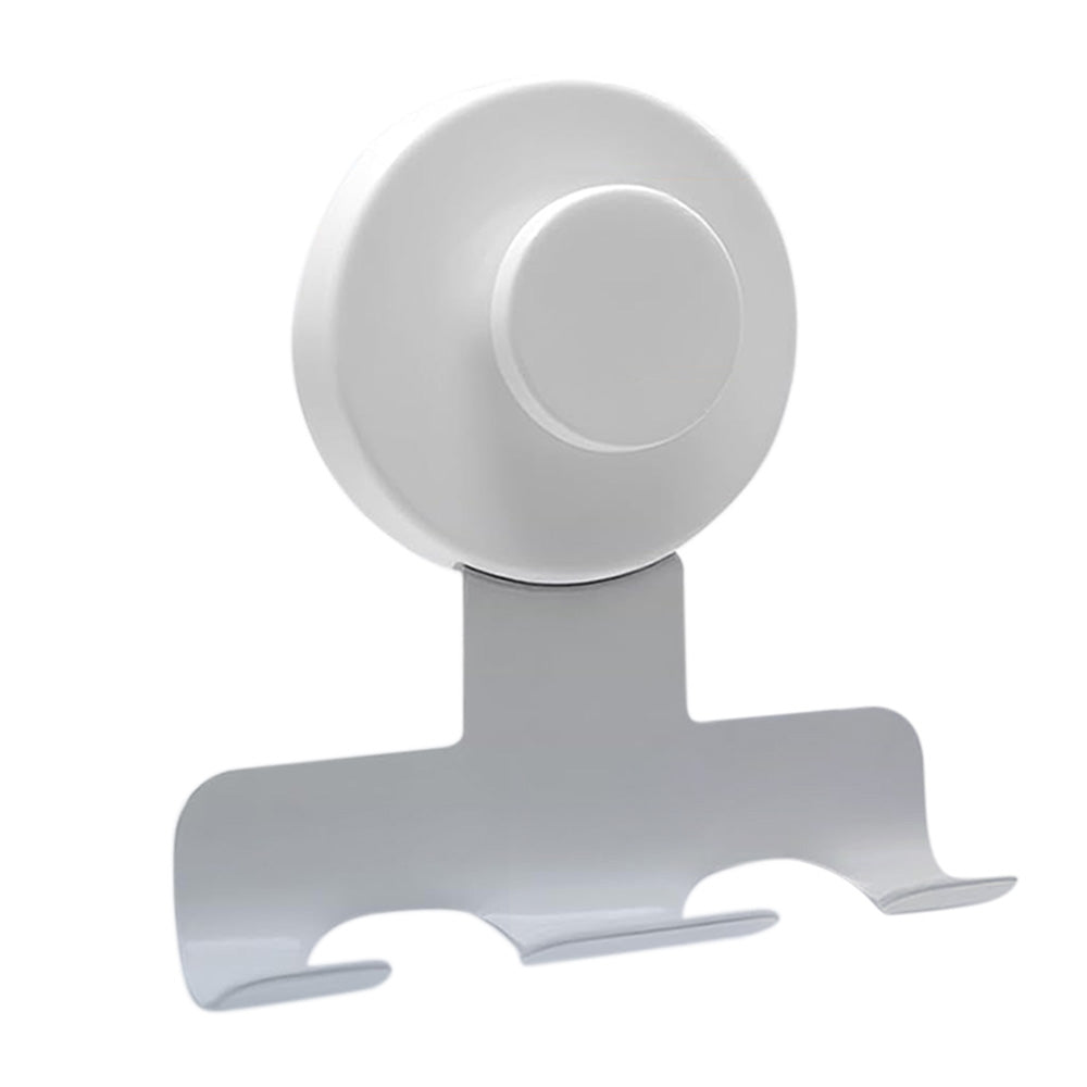 Stainless Steel Suction Cup Razor Holder Wall Mounted Bathroom Shaver Hook