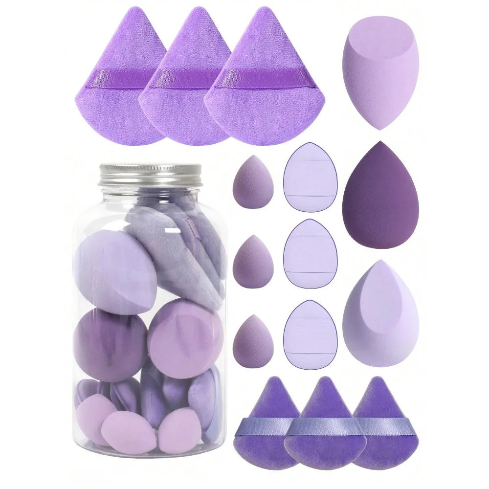 Makeup Sponge Set with Storage Case