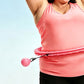 32 Section Detachable Weighted Hula Hoop Adjustable 26 to 58 Inches