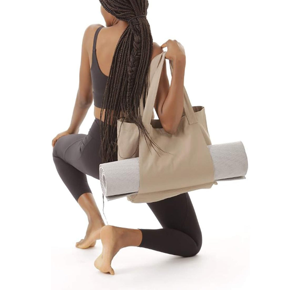 Yoga Pilates Mat Bag Basic Shoulder Handbag Mat Carrier Pocket