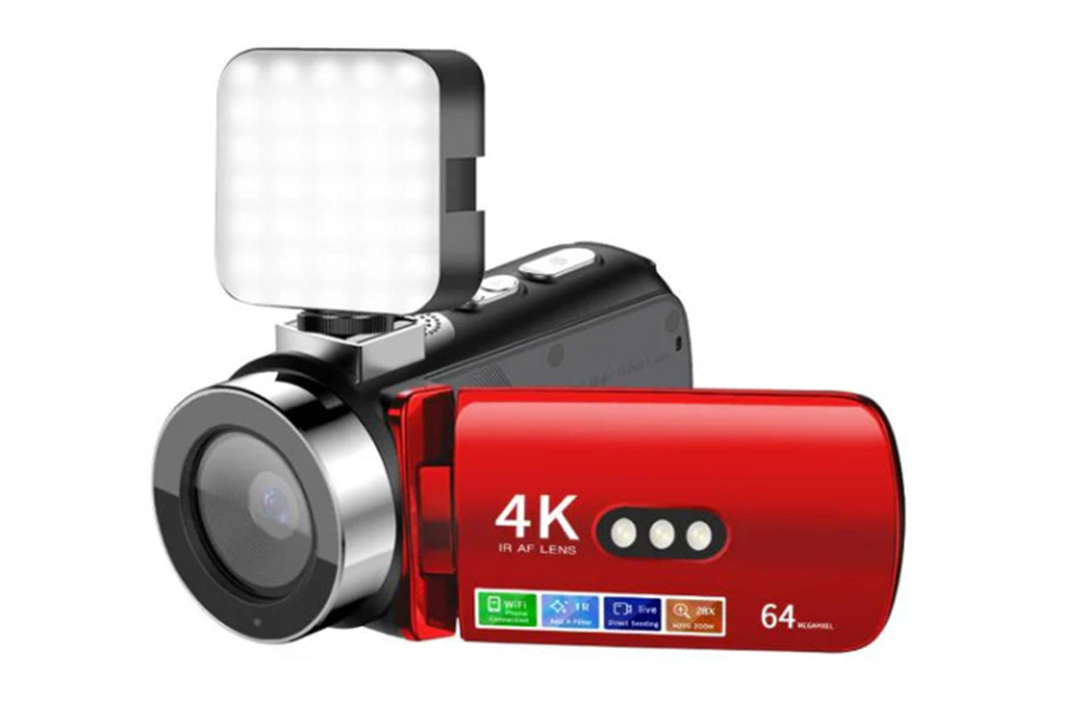4K Video Camera Camcorder 64MP Vlogging Camera With 28X Digital Zoom for YouTube