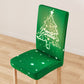 Christmas Chair Cover Slipcover for Dining Chairs for Christmas Parties and Holiday Decor