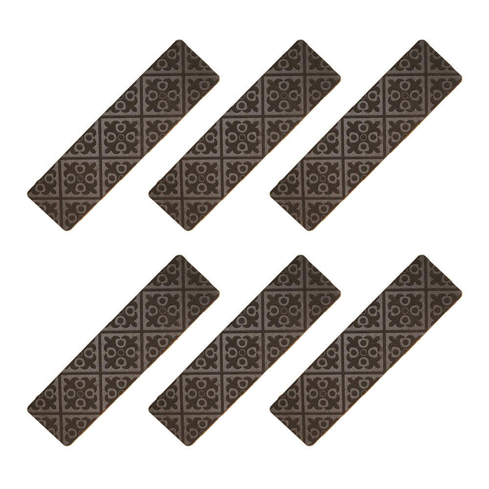 6Pcs Self-adhesive Cling Non Slip Carpet Stair Treads