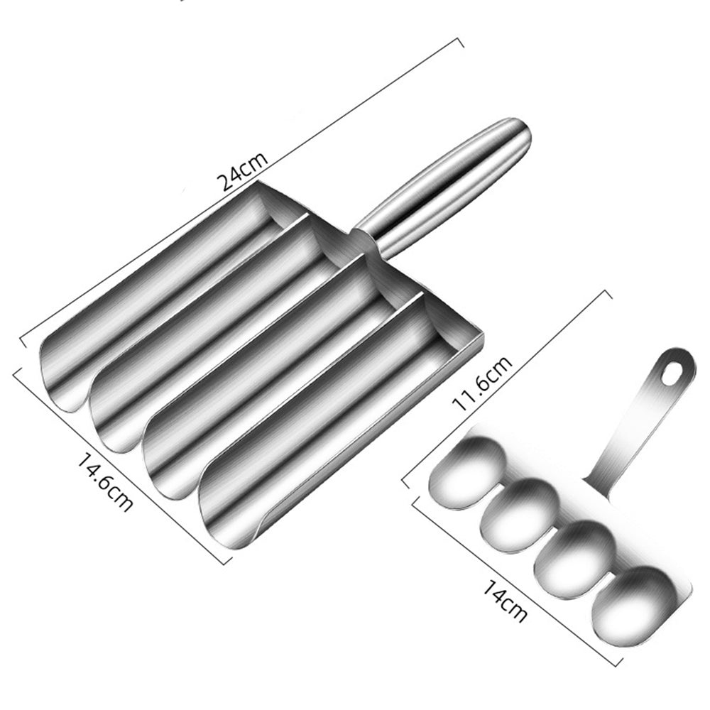 304 Stainless Steel Handheld Meatball Maker with Scoop