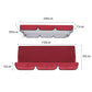 Waterproof Swing Canopy Replacement Swing Seat Sun Shade Cover with Seat Cover