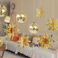 3D Paper Snowflake Hanging Decorations for Christmas Party