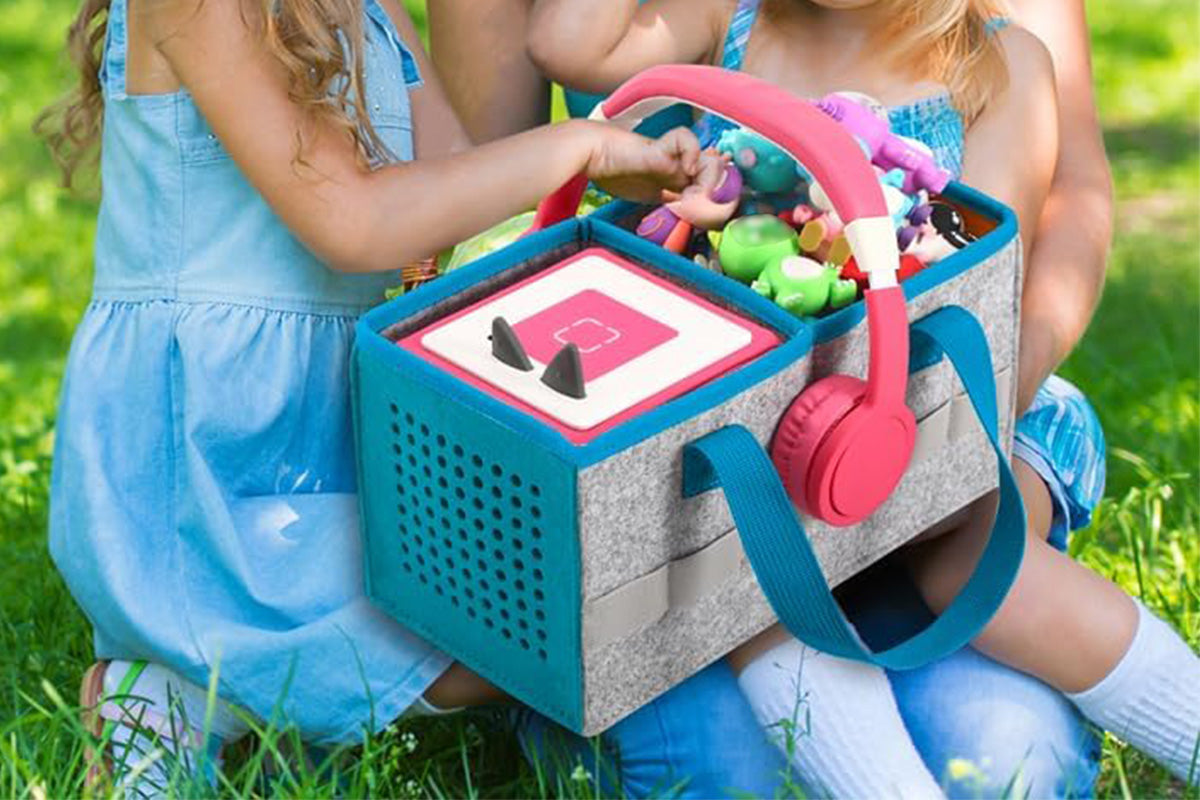 Portable Felt Cloth Musical Speaker Storage Bag