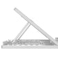 2Pcs Ergonomic Laptop Stand Notebook Tablet Holder-Black and White