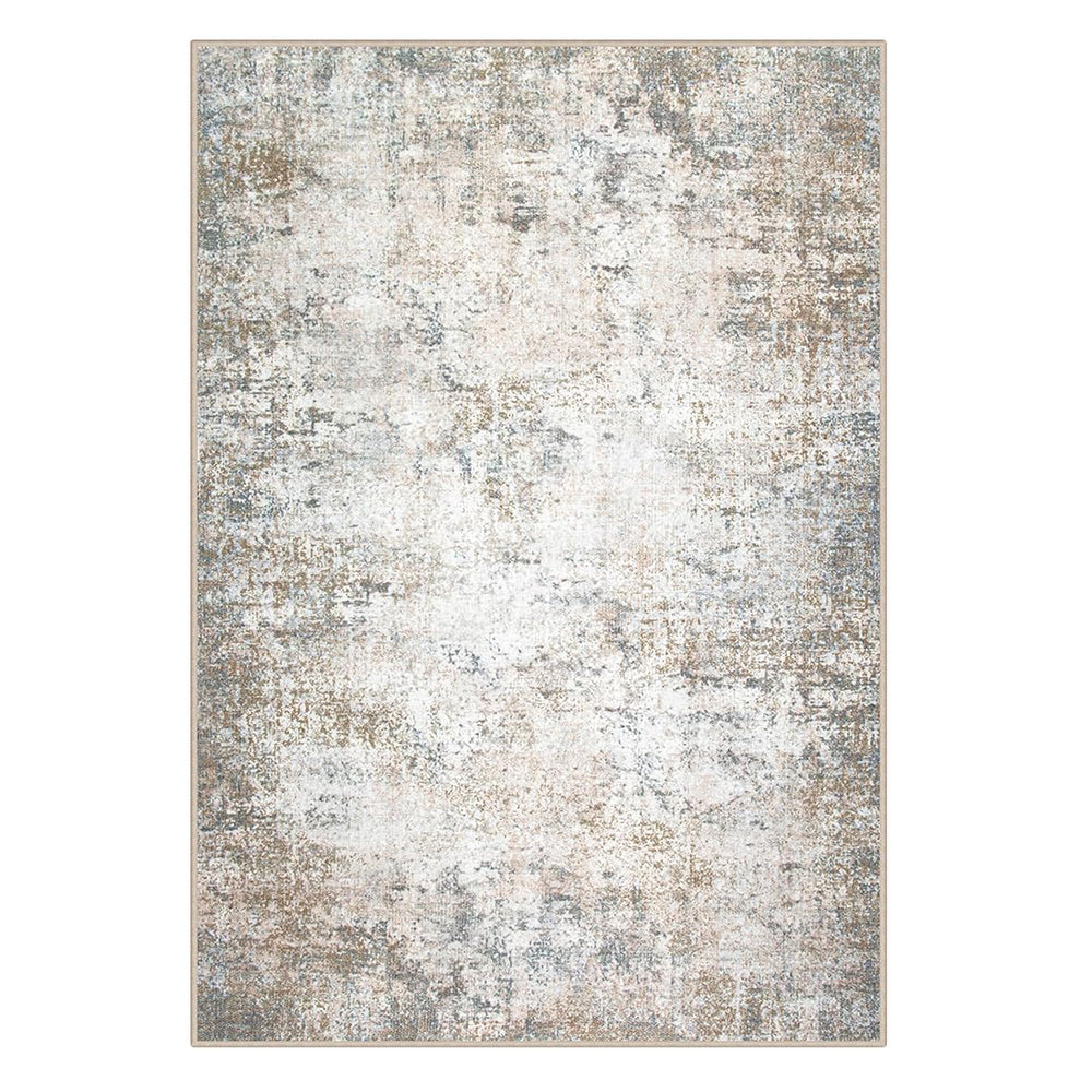 Nordic Crystal Velvet Rug Soft Non Slip for Bedroom Living Room Bedside Floor-Grey