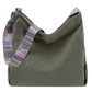 Large Capacity Corduroy Tote Bag with Adjustable Strap for Women