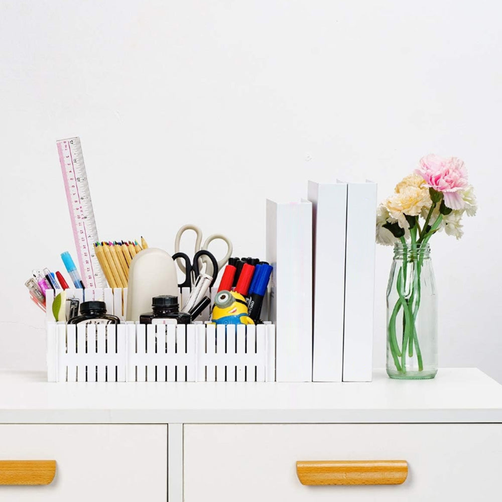 24Pcs Adjustable Drawer Divider DIY Storage Organiser for Cabinets