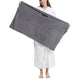5Pcs Microfiber Hair Towel Wrap with Elastic Strap for Women