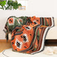 130x160cm Aztec Throw Blanket Bohemian Sofa Throw Blanket with Tassels