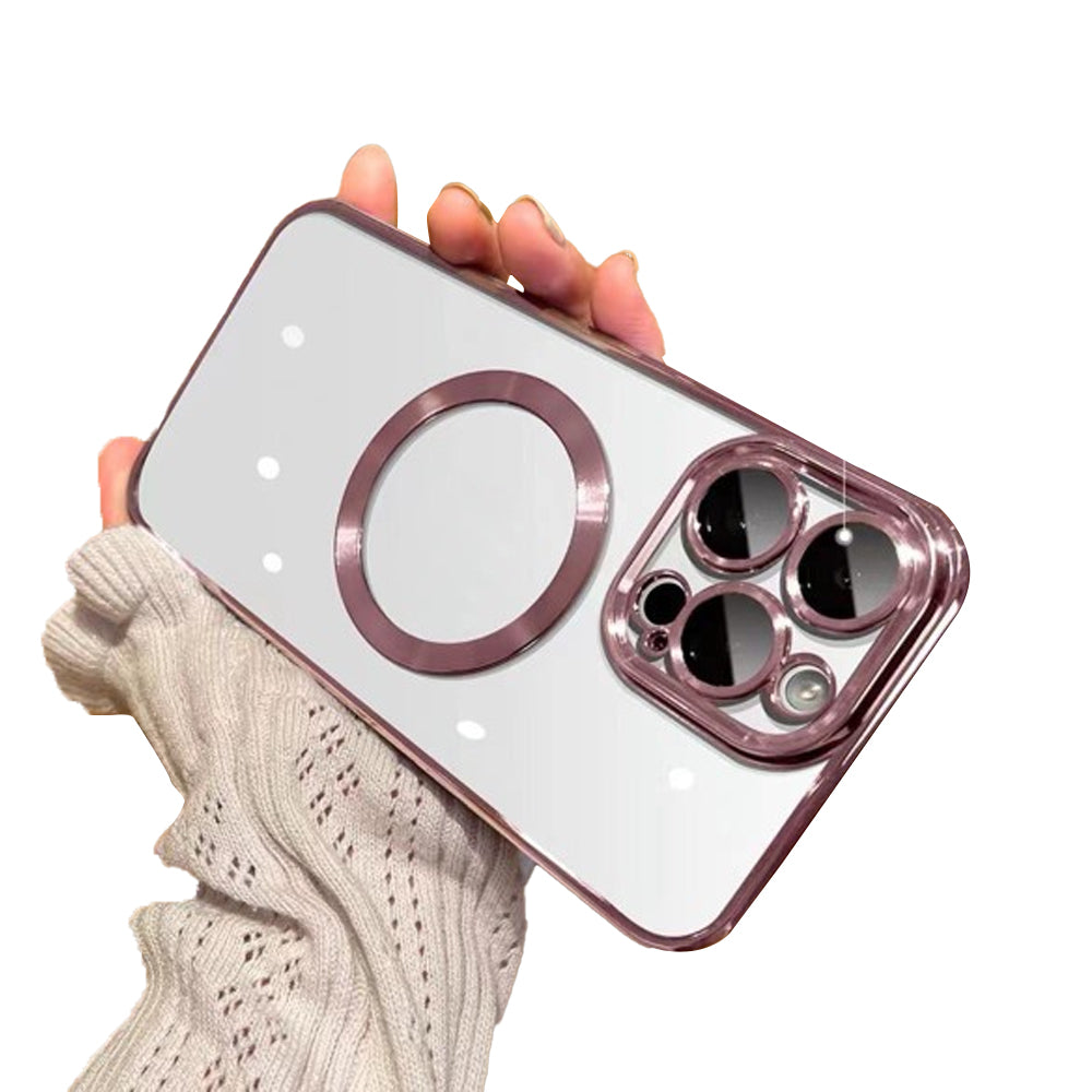 For iPhone 15 Series Magnetic MagSecurity Case-iPhone 15 Pro