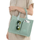 Tote Bag for Women With Compartments Canvas Crossbody Bags for Laptop Book