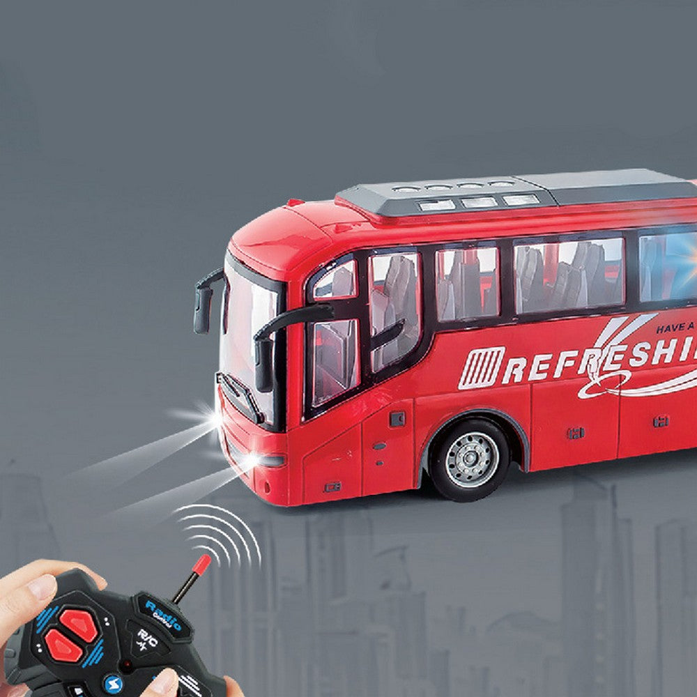 Remote Control Simulated Bus Toy with LED Light
