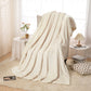 Reversible Plush Faux Mink Sherpa Lambswool Blanket