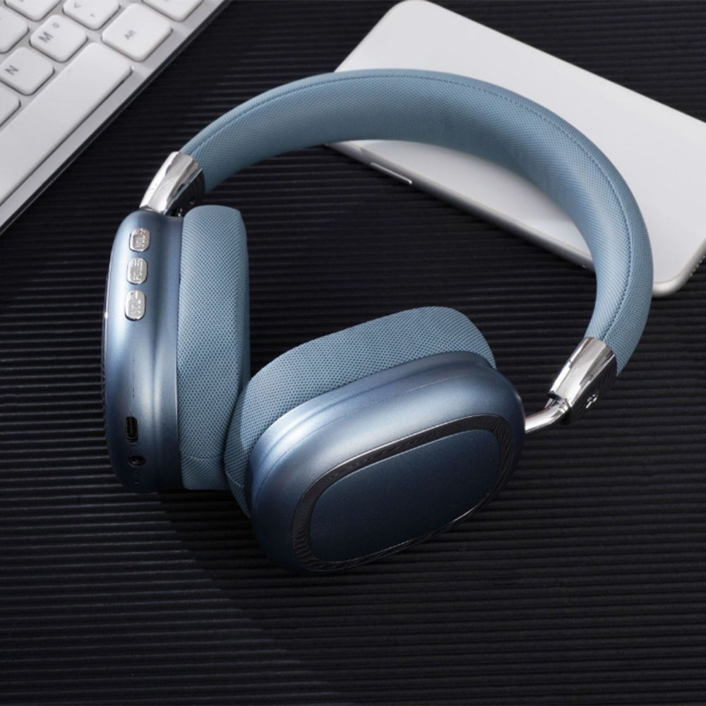 2Pcs Wireless Bluetooth 5.3 Stereo Over Ear Headset