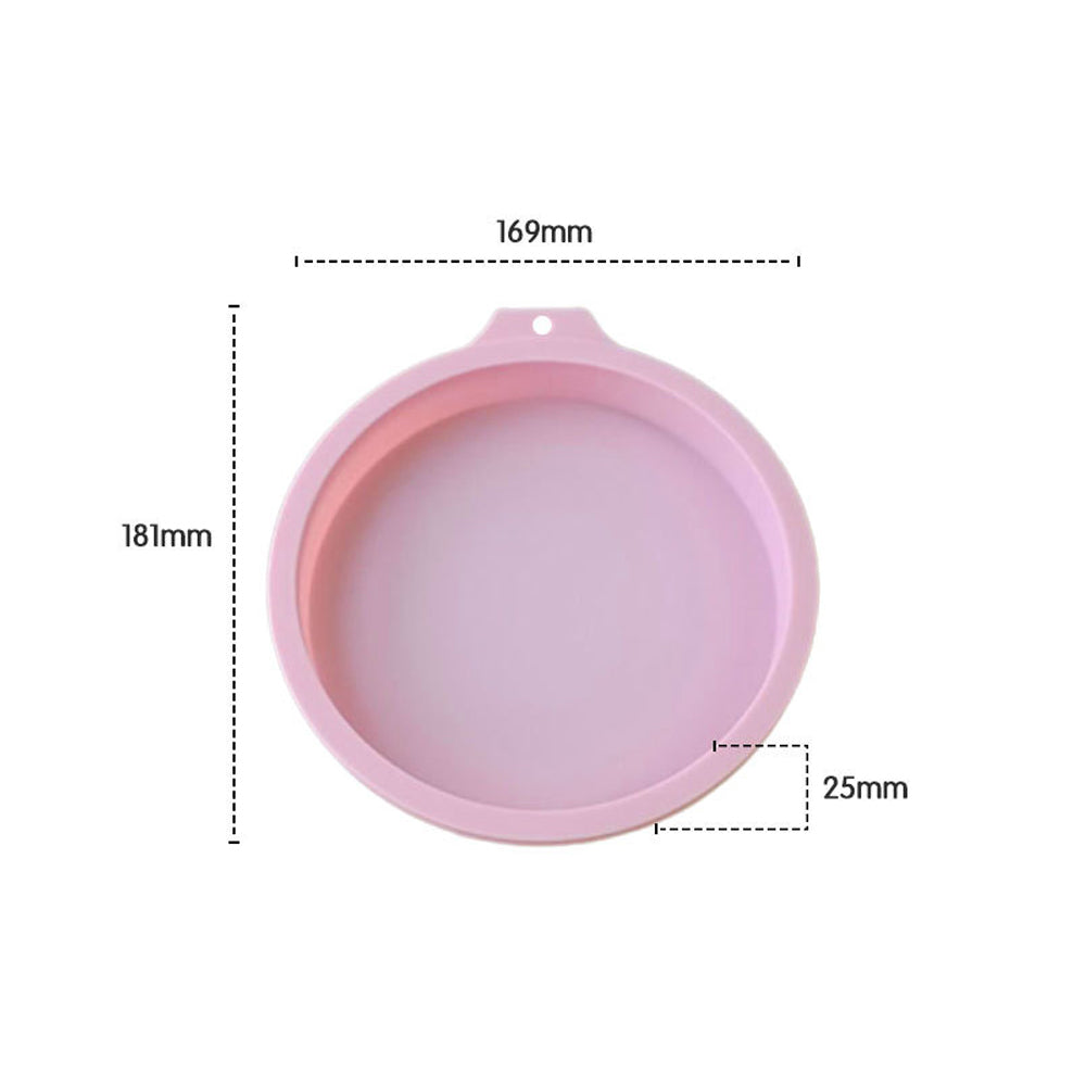 6-Inch Silicone Round Cake Pan Baking Mold