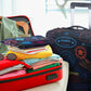Thicker Luggage Cover Elastic Suitcase Cover Fits 18-21inch Travel Washable Cover-Black