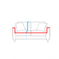 Warm Plush Sofa Couch Covers Super Soft Non-Slip Slipcover Furniture Protector