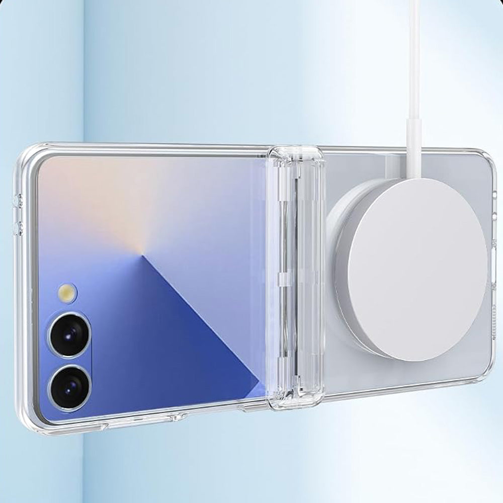 Case and Screen Protector for Samsung Galaxy Z Flip 8 with Hinge Cover