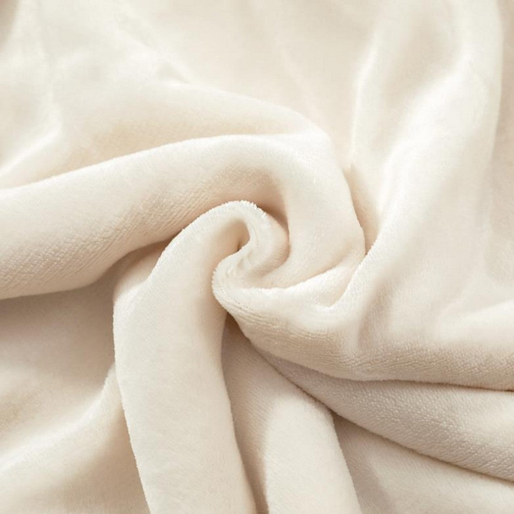Reversible Plush Faux Mink Sherpa Lambswool Blanket