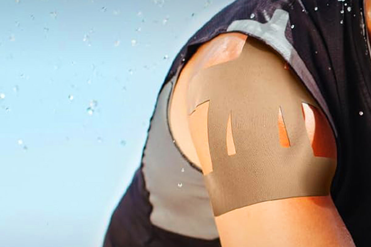 20PCS Kinesiology Tape For Shoulder Precut Enhance Elastic Sports Tape For Shoulder Support -Cuticolor