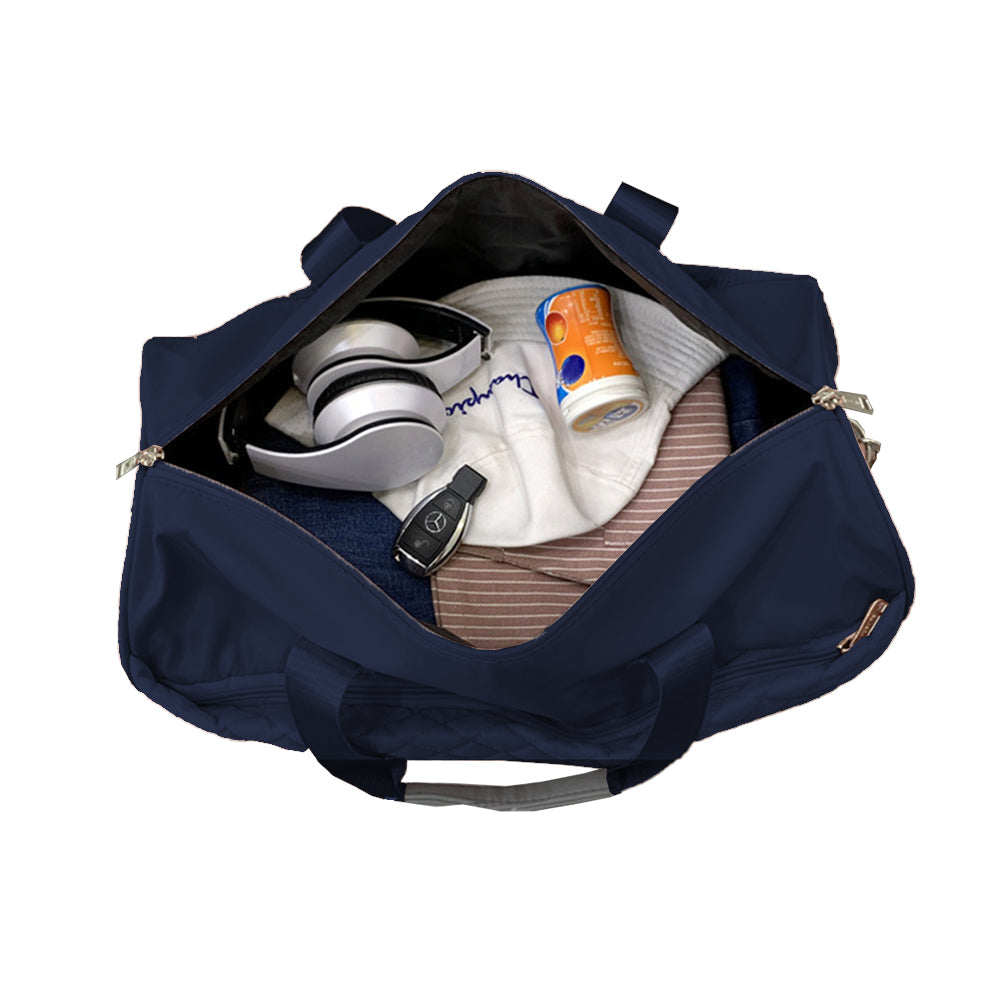 Travel Duffle Bag with Trolley Strap