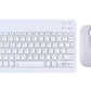 Ultra Slim Portable Wireless Bluetooth Keyboard Mouse Combo for Tablet Laptop