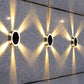 4Pcs Solar Ground Lights Bright In-Ground Outdoor Landscape Lighting Pathway Lawn Patio Yard Deck