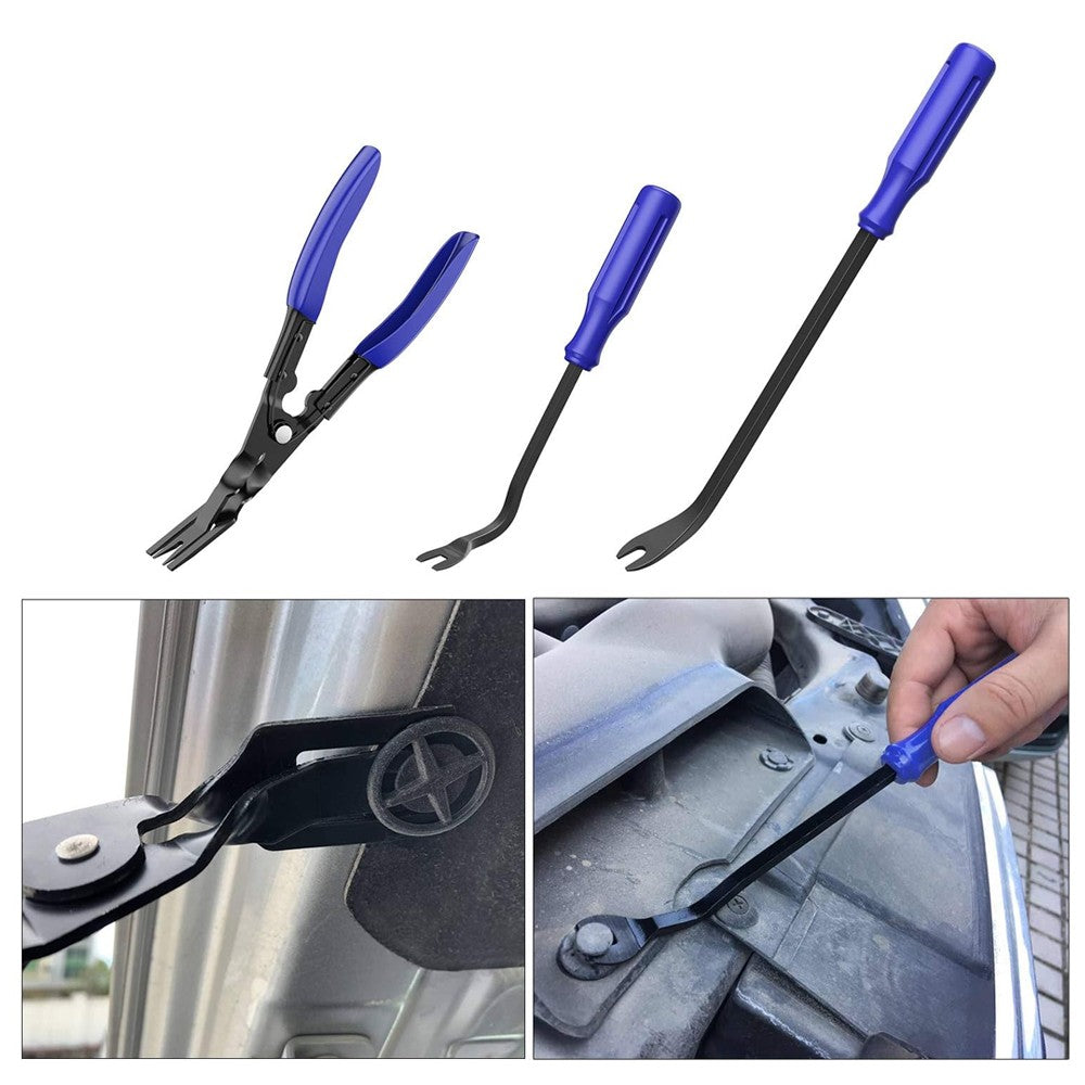 19Pcs Trim Removal Tool Set for Car Panel Door Audio with Portable Storage Bag