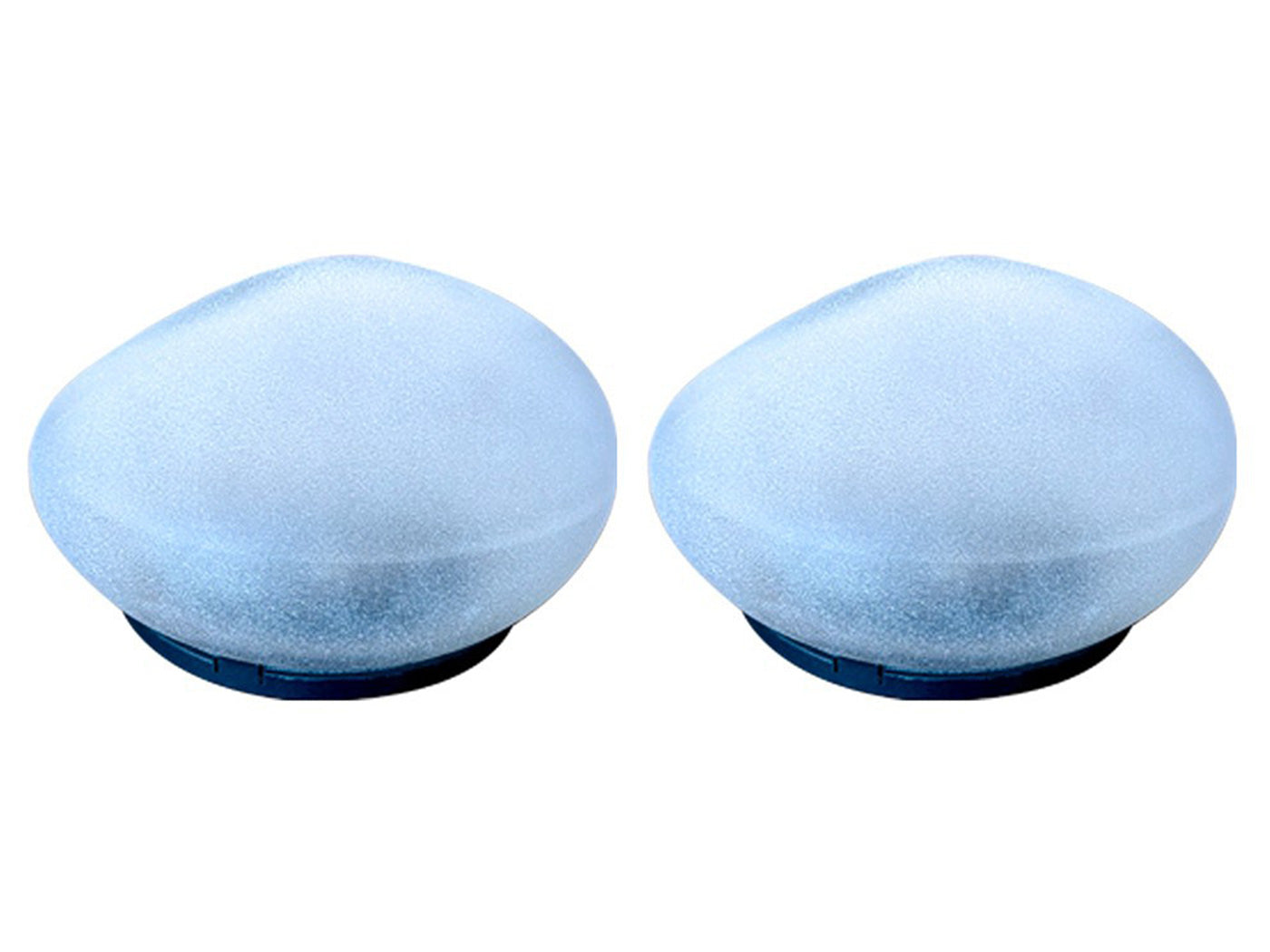 Solar Garden Lights Outdoor Glow Pebble Stone Shape Lamp Landscape Night Lights