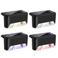 4Pcs LED Solar Fence and Step Lights for Outdoor Garden Stairs and Deck