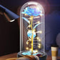 Eternal Rose Night Light in Glass Dome with LED